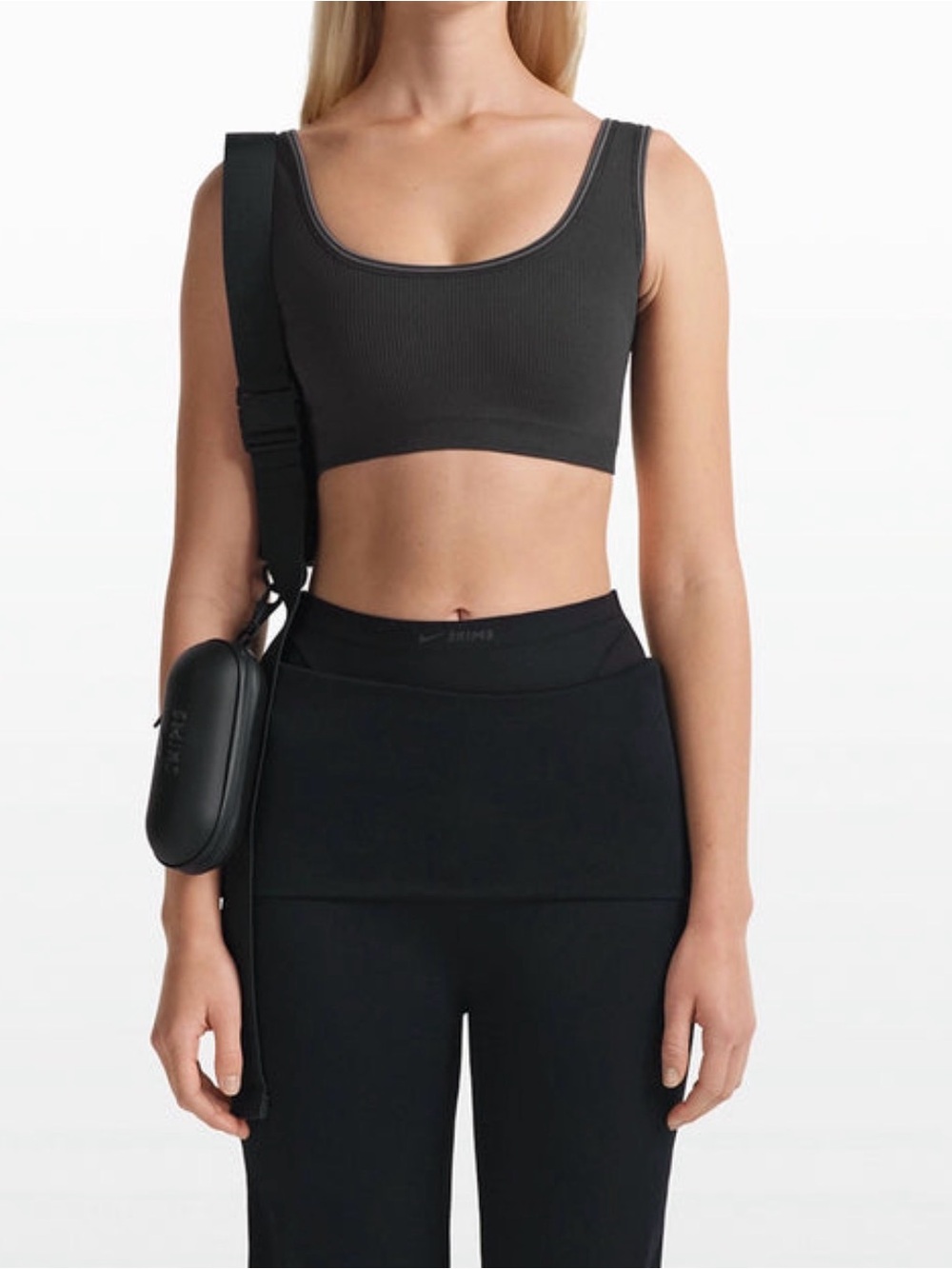 Skims  x Nike ribbed seamless scoop bra